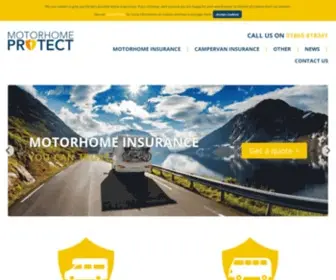 Motorhomeprotect.co.uk(Motorhome Protect) Screenshot