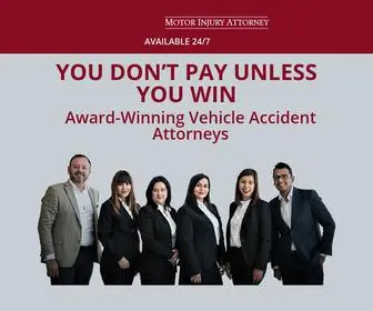 Motorinjuryattorney.com(Award-Winning Vehicle Accident Attorneys) Screenshot