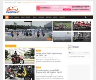 Motorino.it(Il primo e più importante sito web dedicato a motorini) Screenshot