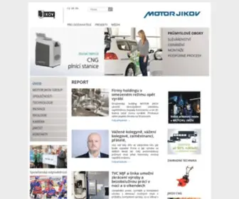 Motorjikov.com(MOTOR JIKOV Group a.s) Screenshot
