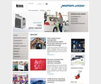 Motorjikov.cz(MOTOR JIKOV Group a.s) Screenshot
