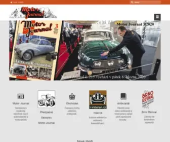 Motorjournal.cz(Motor Journal) Screenshot