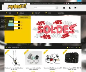 Motorkit.com(Pieces détachées et accessoires scooter 50cc mini 4 temps) Screenshot