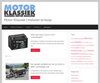 Motorklassiek.nl(Motor Klassiek) Screenshot