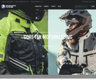 Motorkledingcenter.nl(De grootste motorkleding specialist van de Benelux) Screenshot