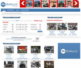 Motorky.cz(Motoinzerce cz) Screenshot
