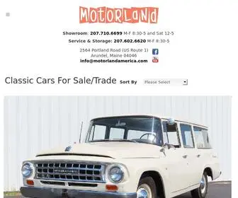 Motorlandamerica.com(Motorlandamerica) Screenshot