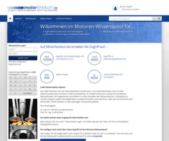 Motorlexikon.de(Motor) Screenshot