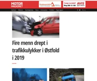 Motormagazinet.no(Forside) Screenshot