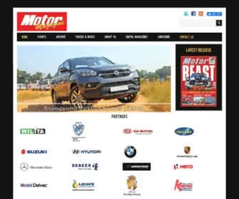 Motormaglanka.lk(Motor Magazine was born in 1995) Screenshot