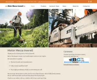 Motormeccainverell.com.au(Motor Mecca) Screenshot