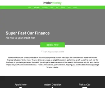 Motormoney.co.uk(Motor Money) Screenshot