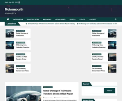 Motormoutharabia.com(Motor Mouth) Screenshot
