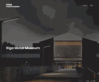 Motormuseum.com(Riga Motor Museum) Screenshot