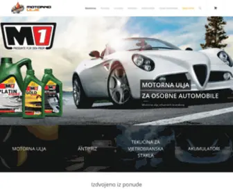 Motorna-Ulja.hr(Najbolje cijene motornih ulja i maziva najboljih svjetskih brendova) Screenshot