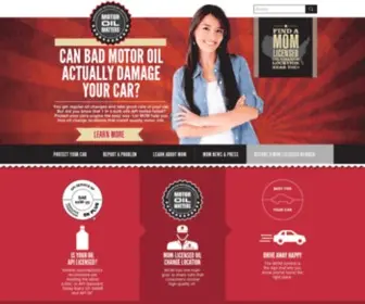 Motoroilmatters.org(Motor Oil Matters) Screenshot