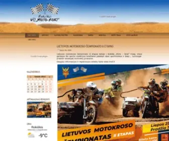 Motoroki.lt(VŠĮ „Moto) Screenshot