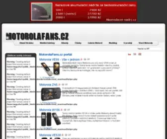 Motorolafans.cz(Portal) Screenshot