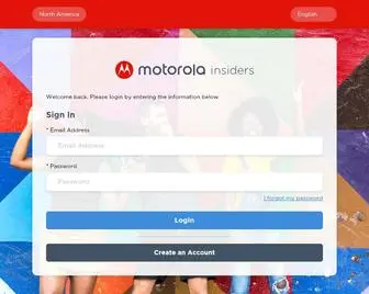 Motorolainsiders.com(Motorola insiders) Screenshot