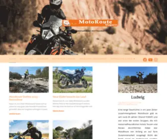 Motoroute.de(Dein Motorradmagazin) Screenshot