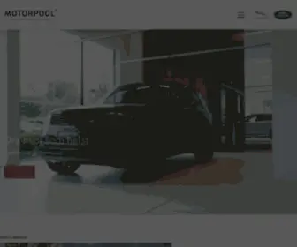 Motorpool.no(Forhandler av jaguar) Screenshot