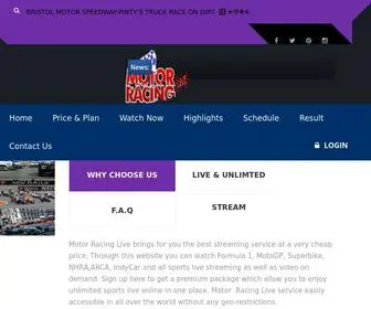 Motorracinglive.com(Motors Racing Live Stream 2021) Screenshot