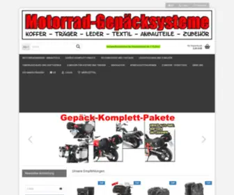 Motorrad-Gepaecksystem.de(Motorrad Gepaecksystem) Screenshot