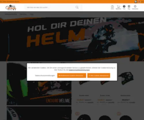 Motorrad-Helme.com(Helme Mädl) Screenshot