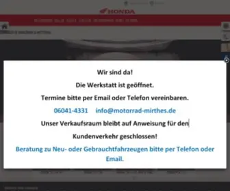 Motorrad-Mirthes.de(Motorrad Mirthes) Screenshot