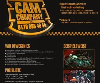 Motorrad-Pannenhilfe.com(CAM Company) Screenshot