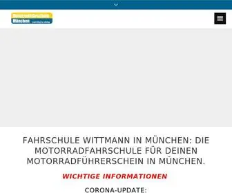 Motorradfahrschule.net(Motorradfahrschule Wittmann) Screenshot