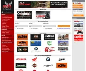 Motorradhandel.ch(Motorräder) Screenshot
