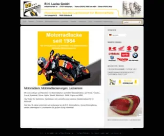 Motorradlack.de(Lacke) Screenshot