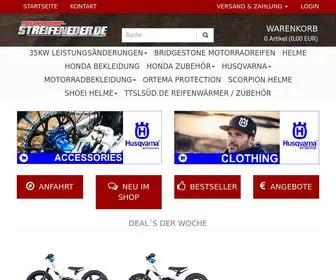 Motorradshop-Streifeneder.de(Streifeneder Motorradshop Onlineshop) Screenshot