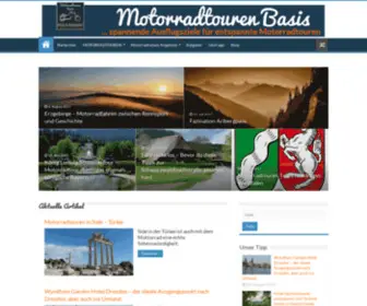 Motorradtouren-Basis.de(Motorradtouren Basis) Screenshot