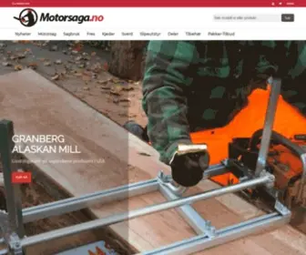 Motorsaga.no(Nettbutikk) Screenshot