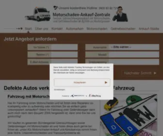 Motorschaden-Ankauf-Zentrale.de(Defekte Autos verkaufen) Screenshot