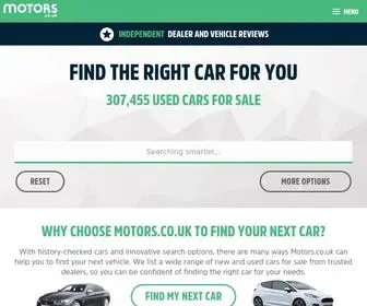 Motors.co.uk Screenshot