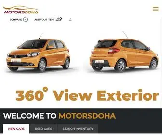 Motorsdoha.com(Motors Doha) Screenshot