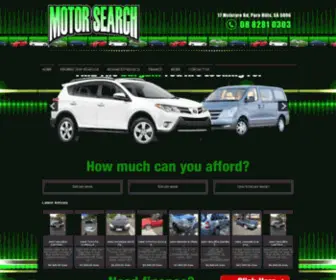 Motorsearch.com.au(Motor Search) Screenshot