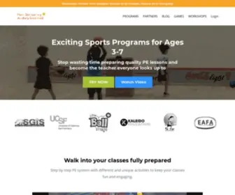 Motorskilllearning.com(4 Physical Education PE Curriculums for Pre K) Screenshot