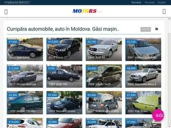 Motors.md(Negociere cumpăra mașini noi și second hand în Moldova) Screenshot