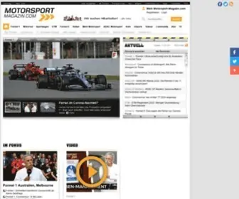 Motorsport-Magazin.com(News zu Formel 1) Screenshot