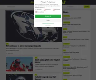 Motorsport-News.com(Motorsport News) Screenshot