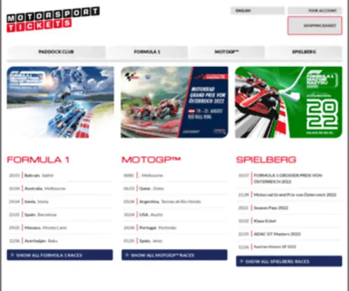 Motorsportal.hu(F1 Tickets 2024) Screenshot