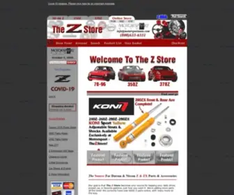 Motorsportauto.com(Motorsport & The Z Store) Screenshot