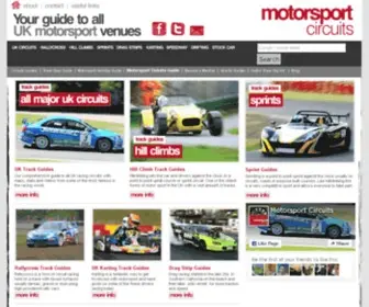 Motorsportcircuits.co.uk Screenshot