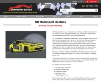 Motorsportelectrics.com.au(Quality autosport electrical components for any vehicle) Screenshot