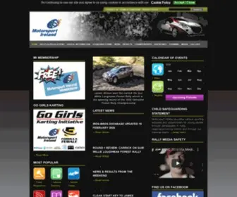 Motorsportireland.com(Motorsport Ireland) Screenshot