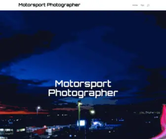 Motorsportphotographer.com(Motorsport Photographer) Screenshot